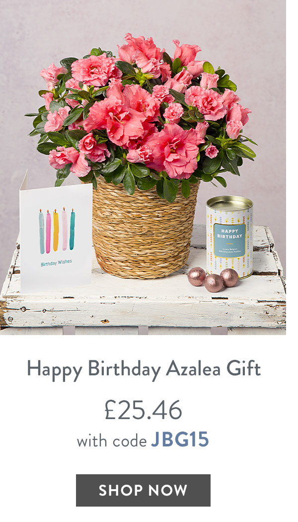 Happy Birthday Azalea Gift - only &pound;25.46 with code
