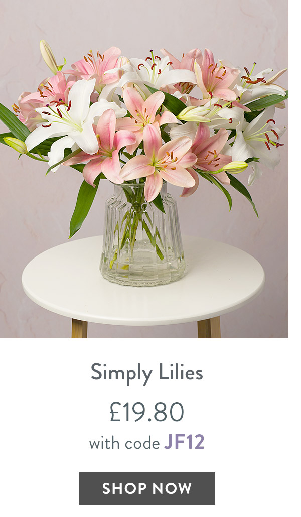 Simply Lilies - only &pound;19.80 with code