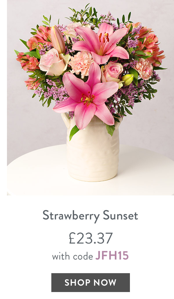 Strawberry Sunset- only &pound;23.37 with code