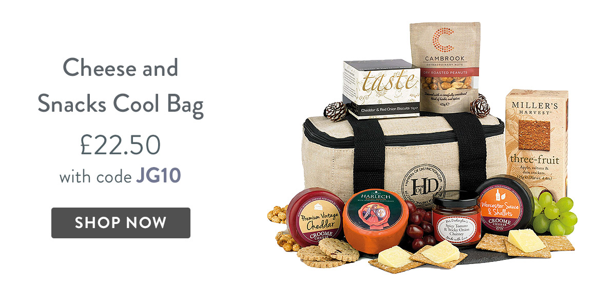 Cheese and Snacks Cool Bag - only &pound;22.50 delivered