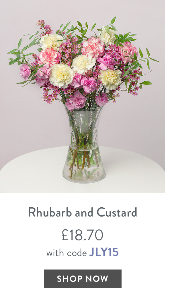 Rhubarb and Custard - only &pound;18.70 with code