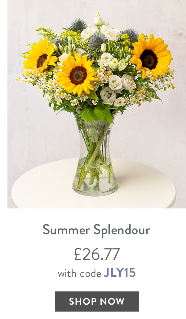 Sunflower Splendour - only &pound;26.77 with code