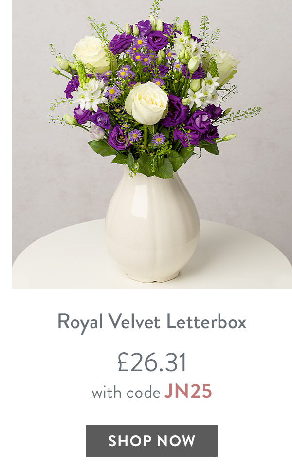 Royal Velvet Letterbox - only &pound;26.31 with code