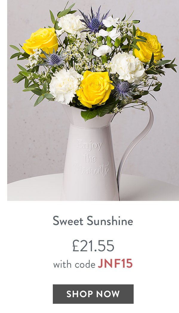 Sweet Sunshine - only &pound;21.55 with code