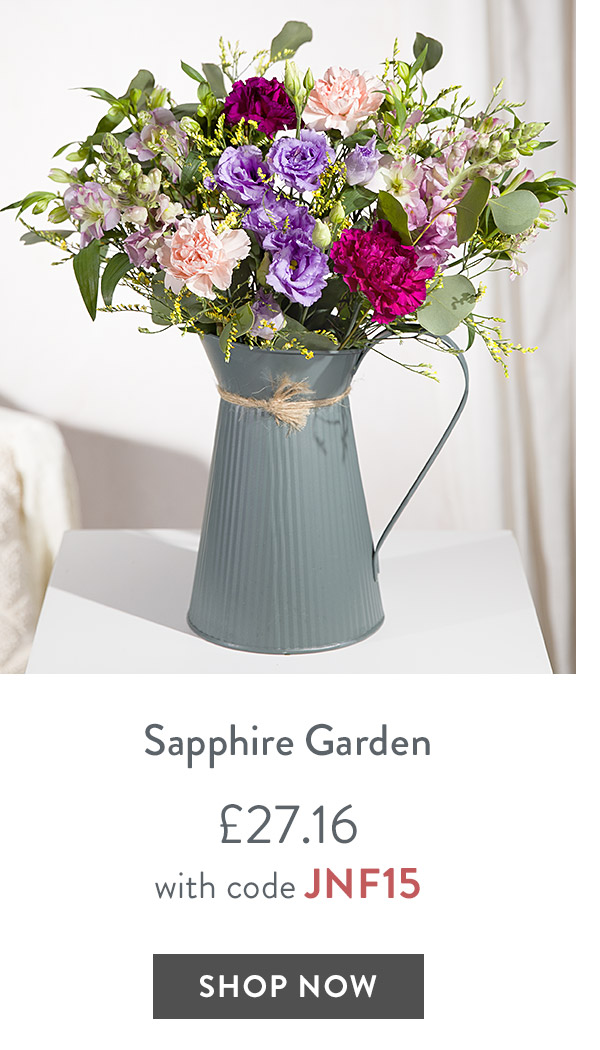 Sapphire Garden - only &pound;27.16 with code