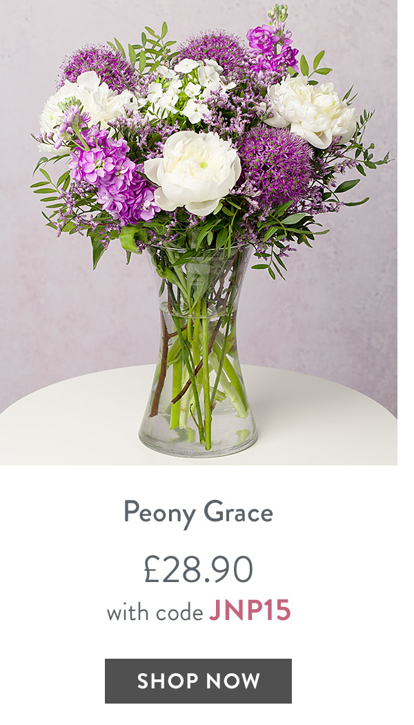Peony Grace - only &pound;28.90 with code