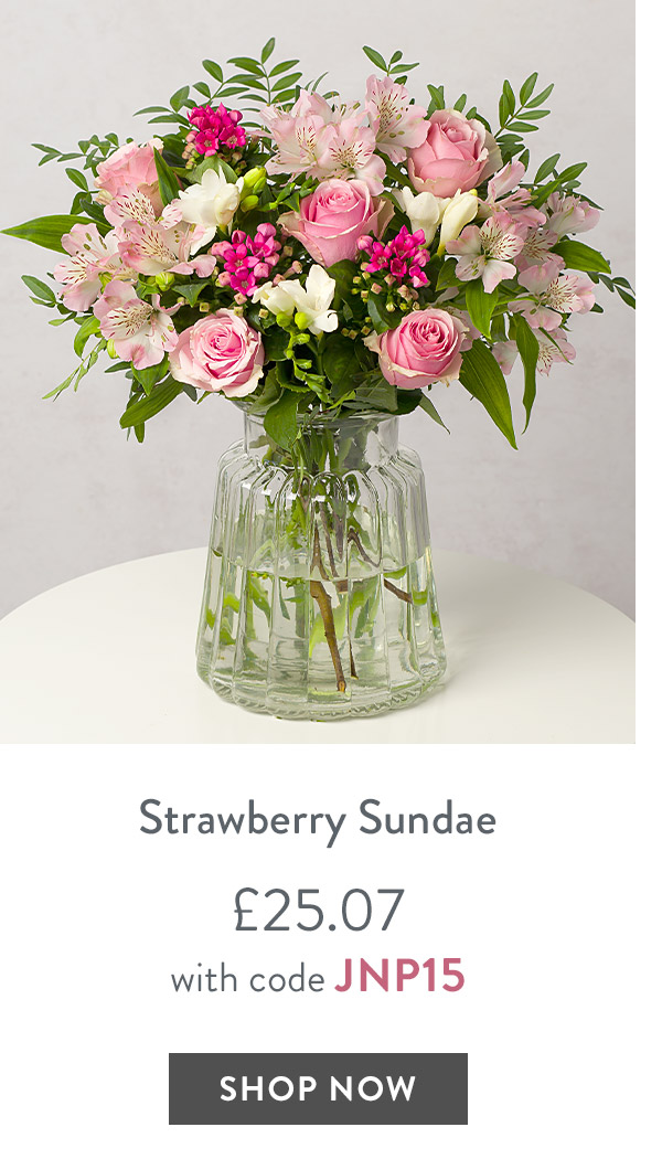 Strawberry Sundae - only &pound;25.07 with code