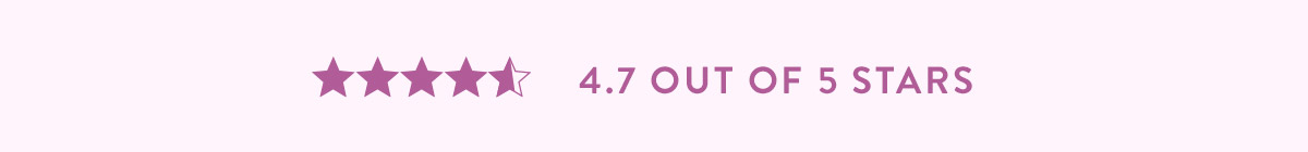 4.7 out of 5 stars