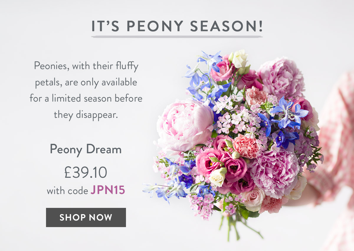 It's peony season!