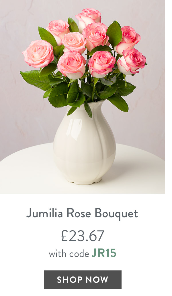 Jumilia Rose Bouquet - only &pound;23.67 with code