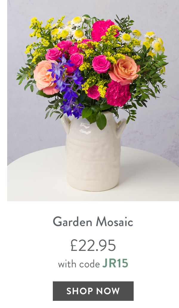 Garden Mosaic - only &pound;22.95 with code