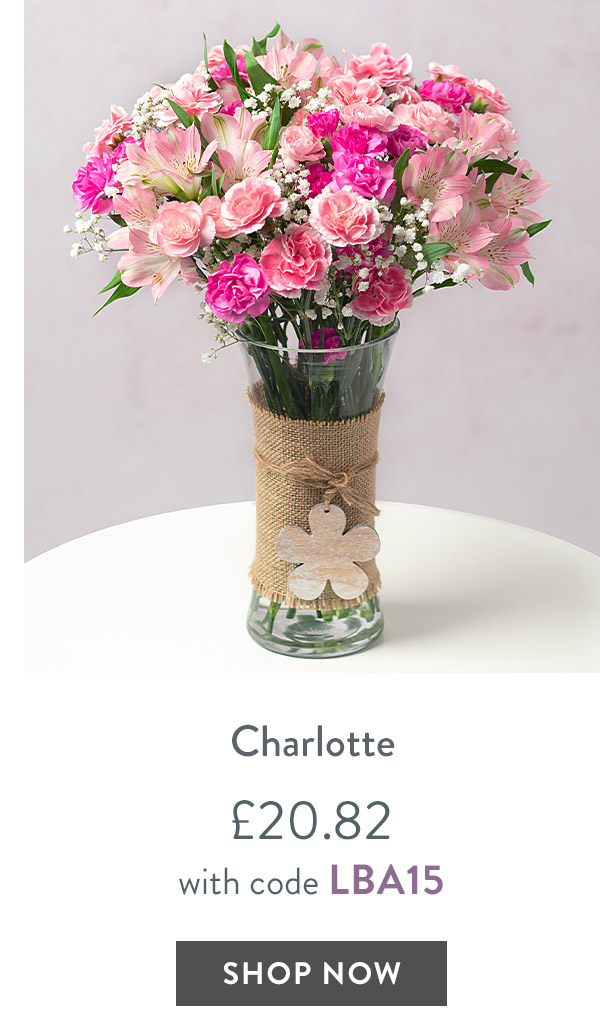 Charlotte - only &pound;20.82 with code