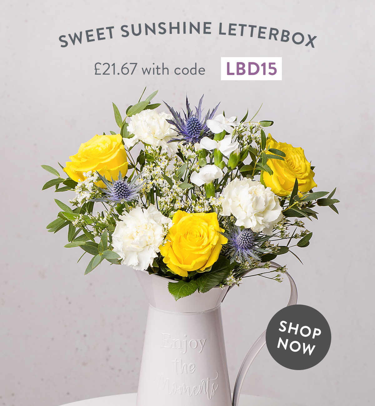 Sweet Sunshine Letterbox - only &pound;21.67 with code