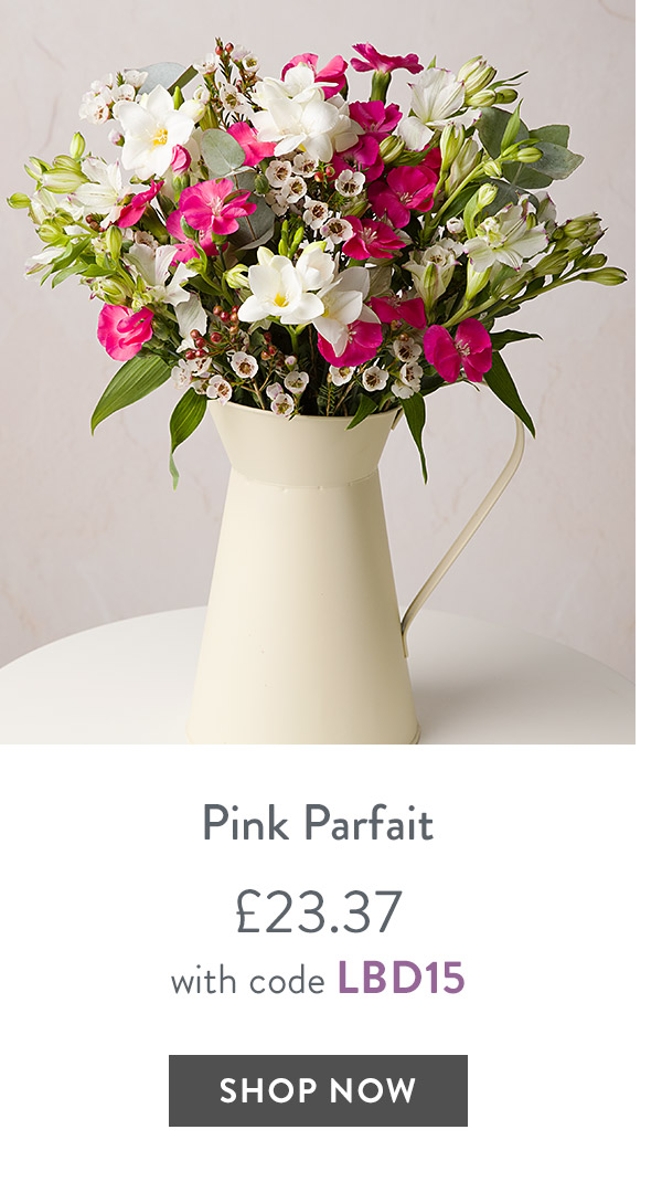 Pink Parfait Letterbox - only &pound;23.37 with code