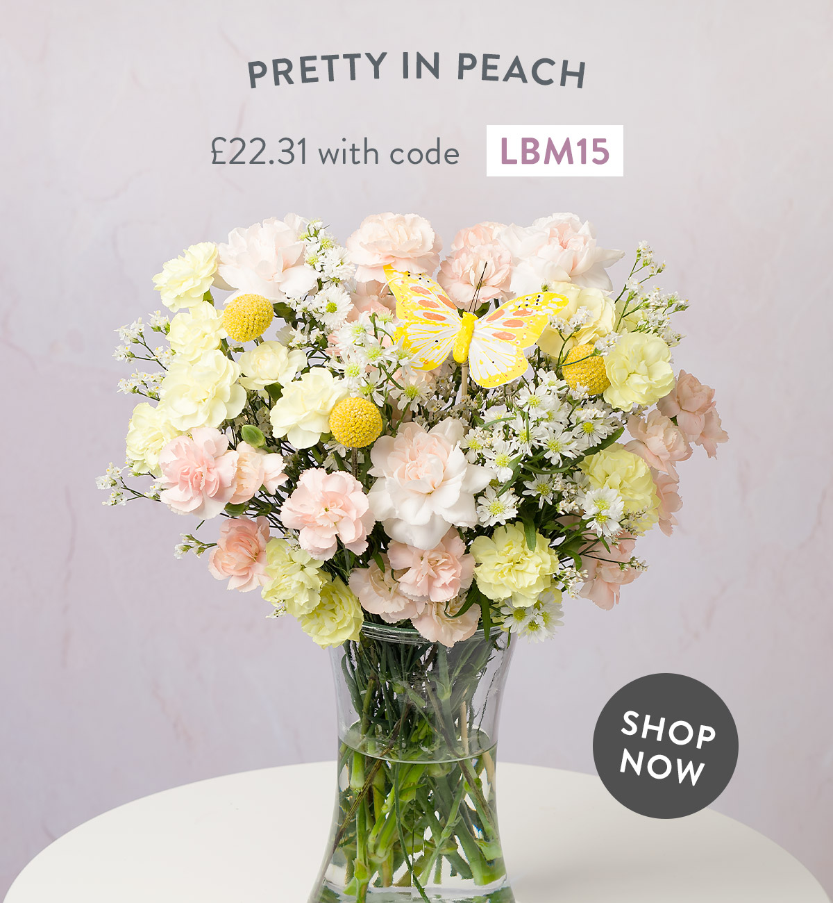 Pretty in Peach Letterbox - only &pound;22.31 with code