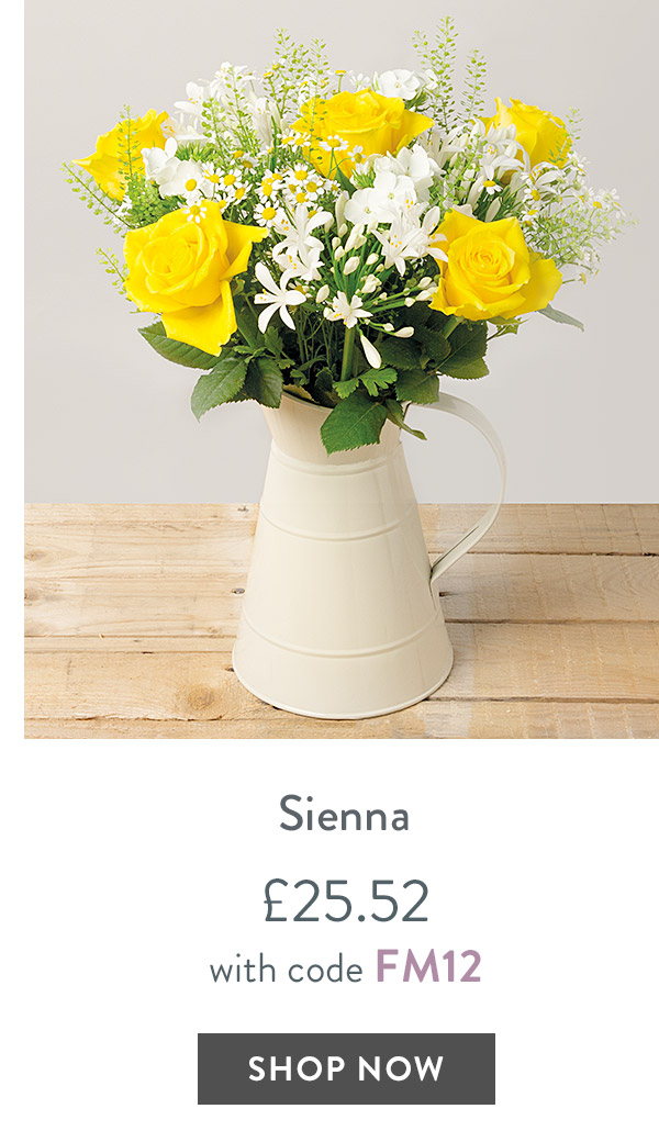 Sienna - only &pound;25.52 with code