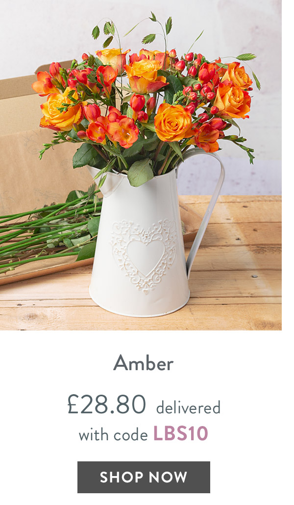 Amber - only &pound;28.80 delivered
