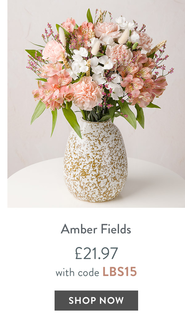 Amber Fields - only &pound;21.97 with code