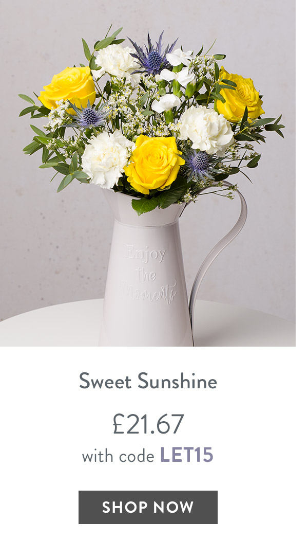 Sweet Sunshine Letterbox - only &pound;21.67 with code
