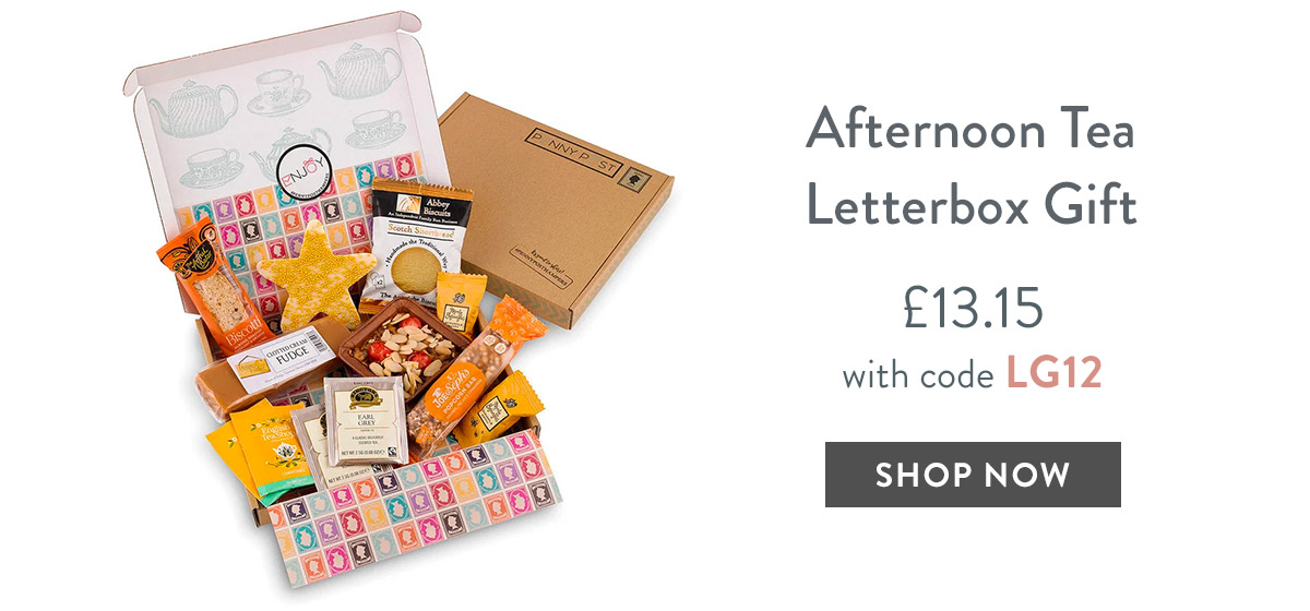 Afternoon Tea Letterbox Gift - only &pound;13.15