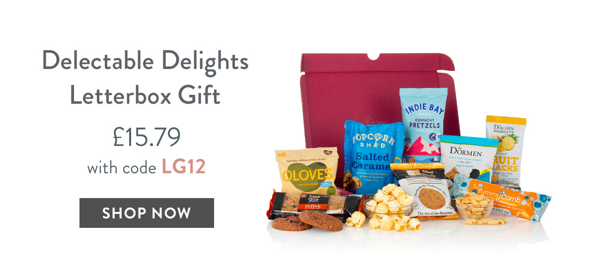 Letterbox friendly treats with 12 off Bunches