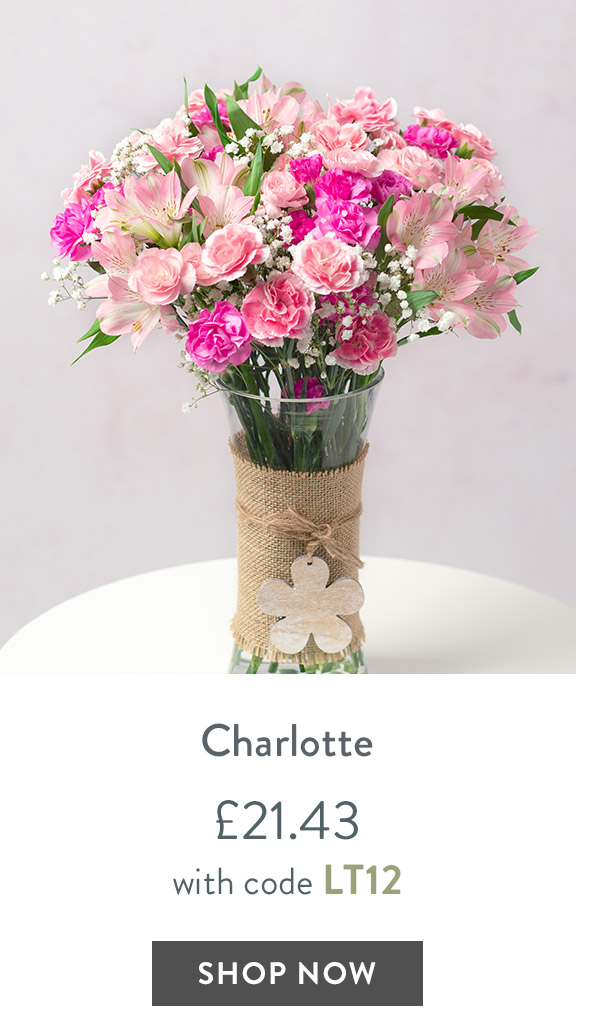 Charlotte - only &pound;21.43 with code