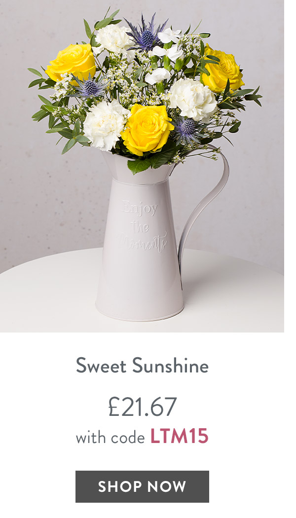 Sweet Sunshine Letterbox - only &pound;21.67 with code
