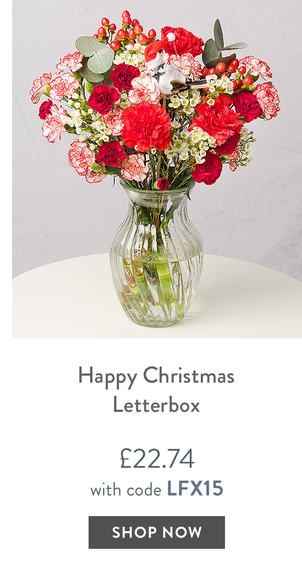 Happy Christmas Letterbox - only &pound;22.74 with code