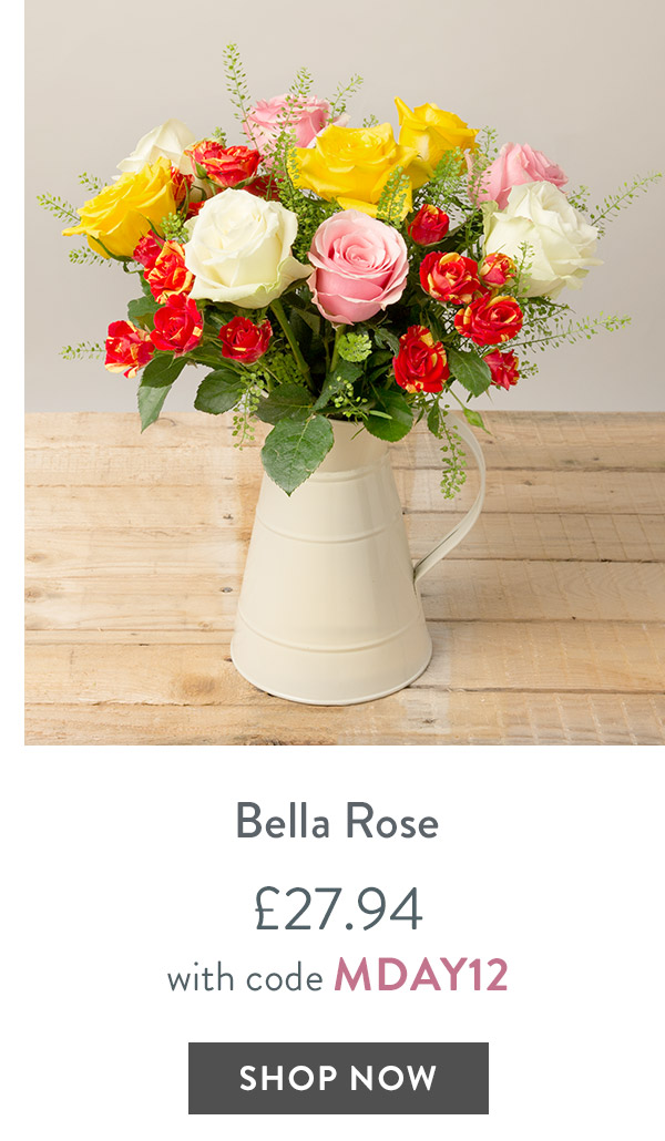 Bella Roses - only &pound;27.94 with code