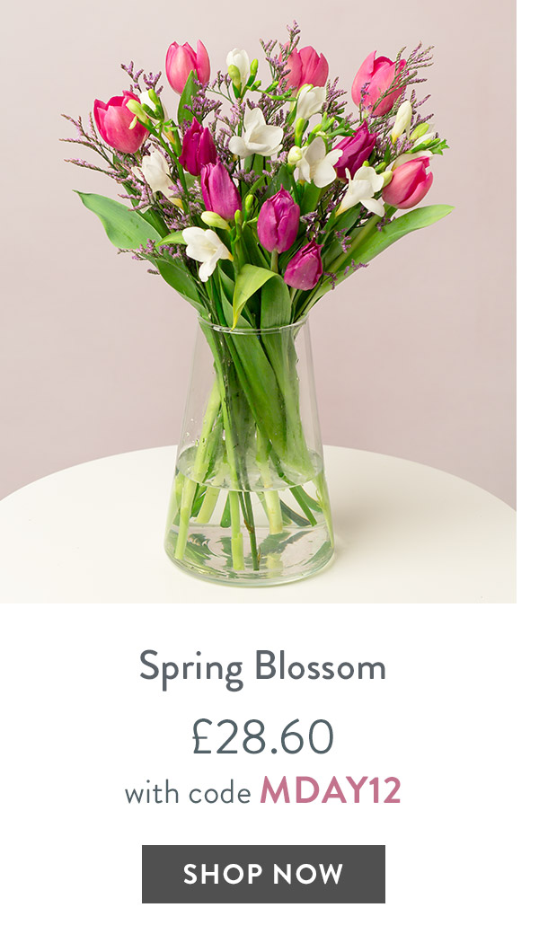 Spring Blossom - only &pound;28.60 with code
