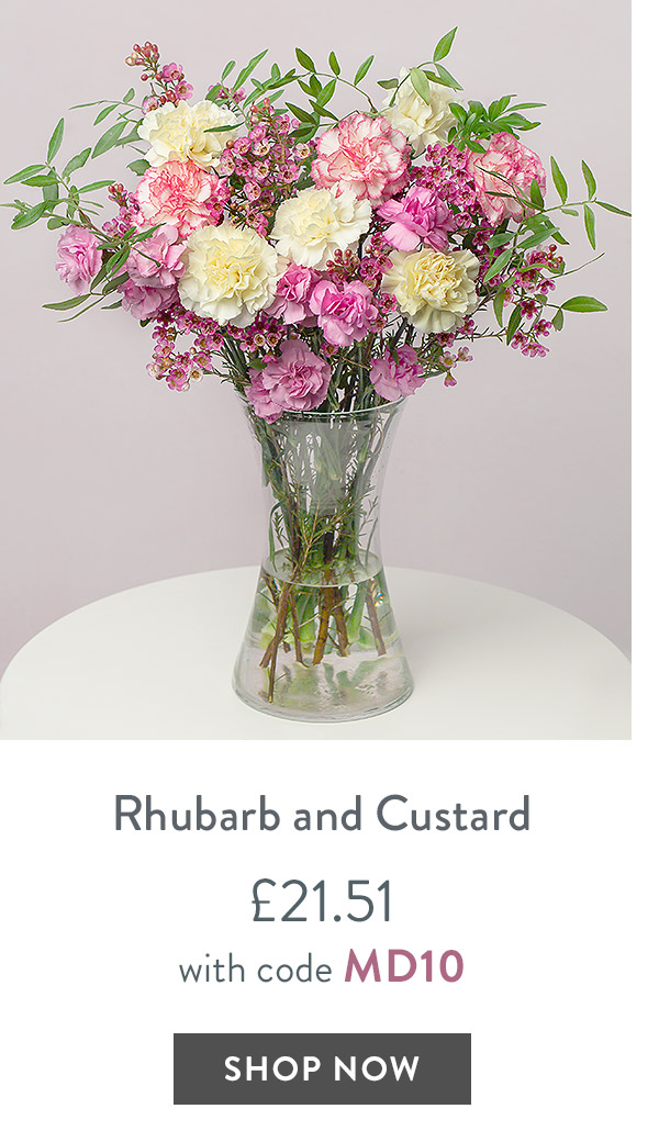 Rhubarb and Custard - only &pound;21.51 with code