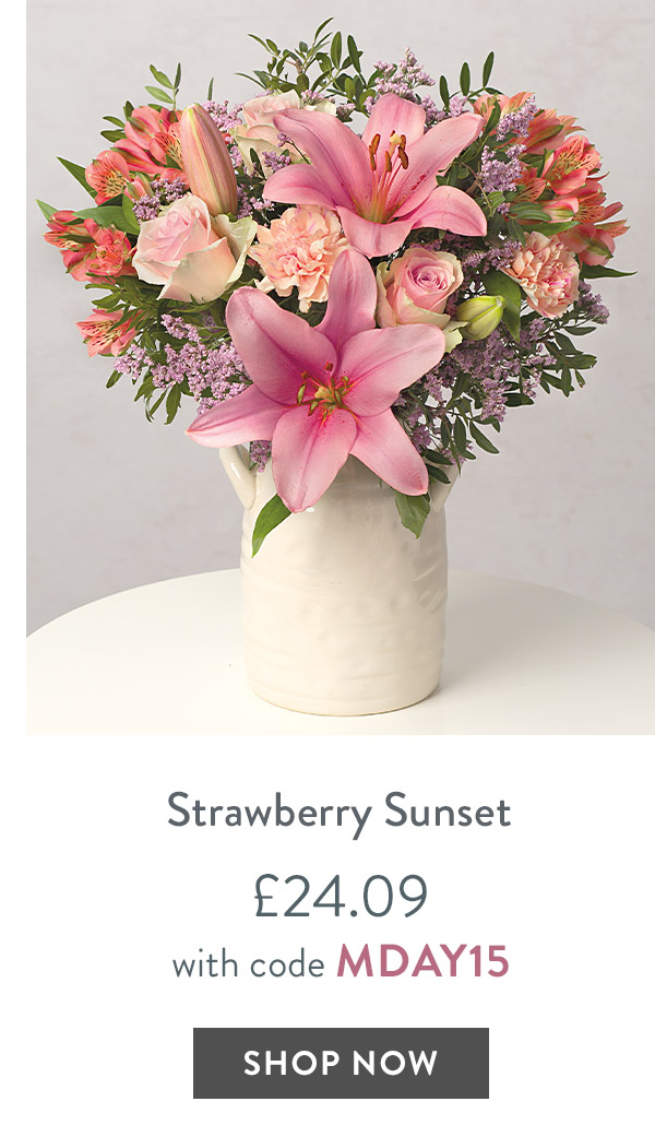 Strawberry Sunset - only &pound;24.09 with code