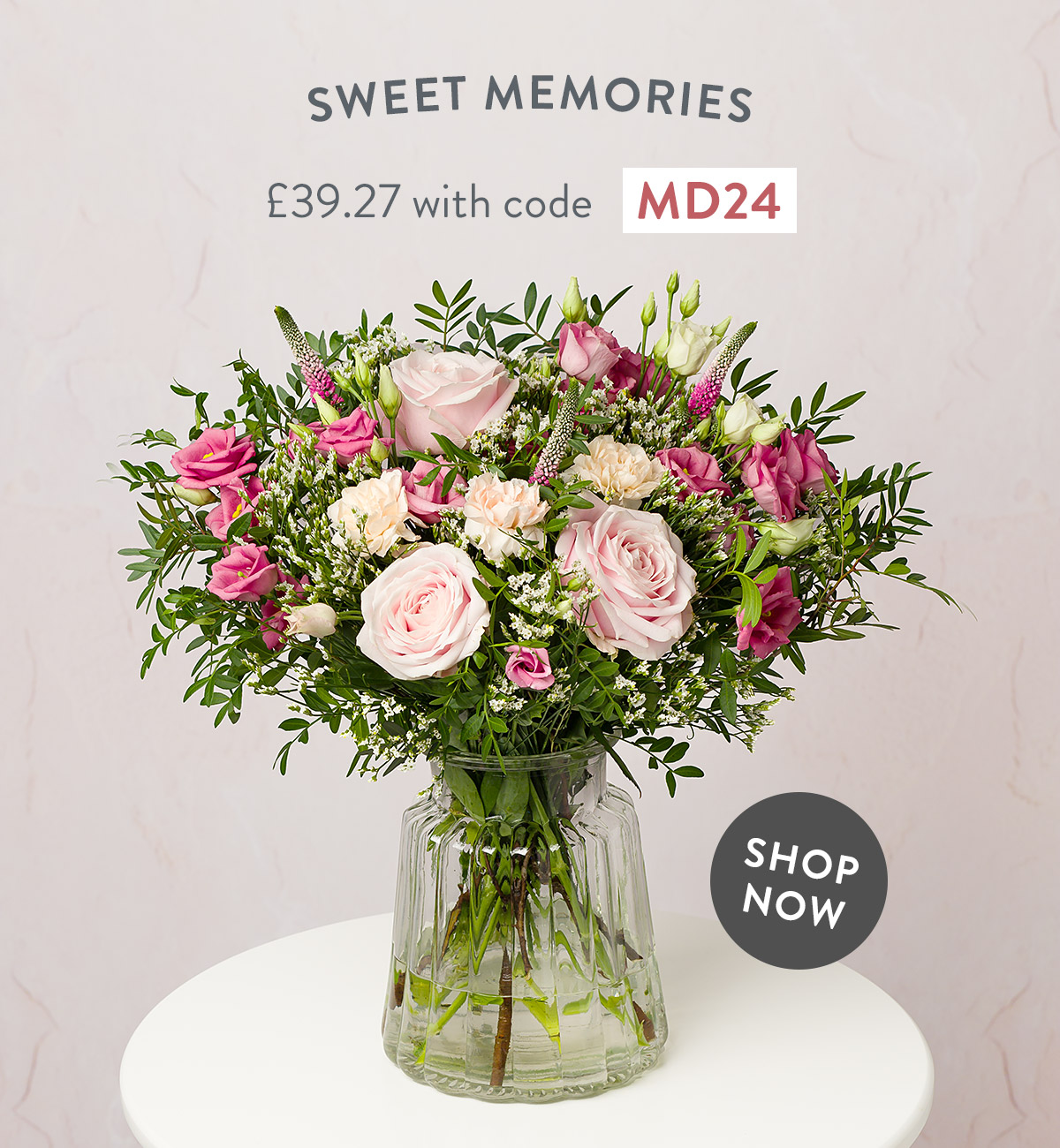 Sweet Memories - only &pound;39.27 with code