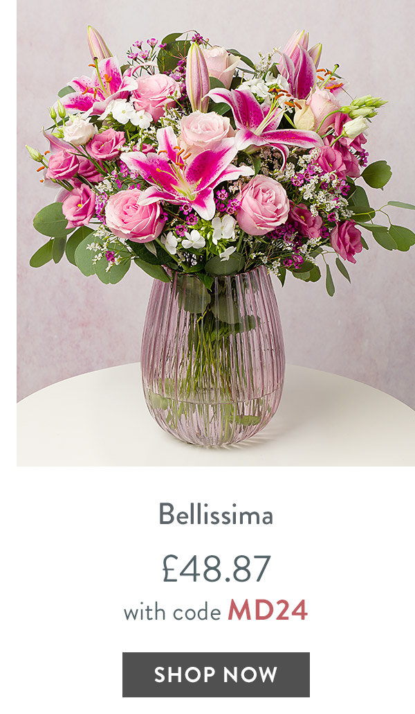 Bellisima - only &pound;48.87 with code