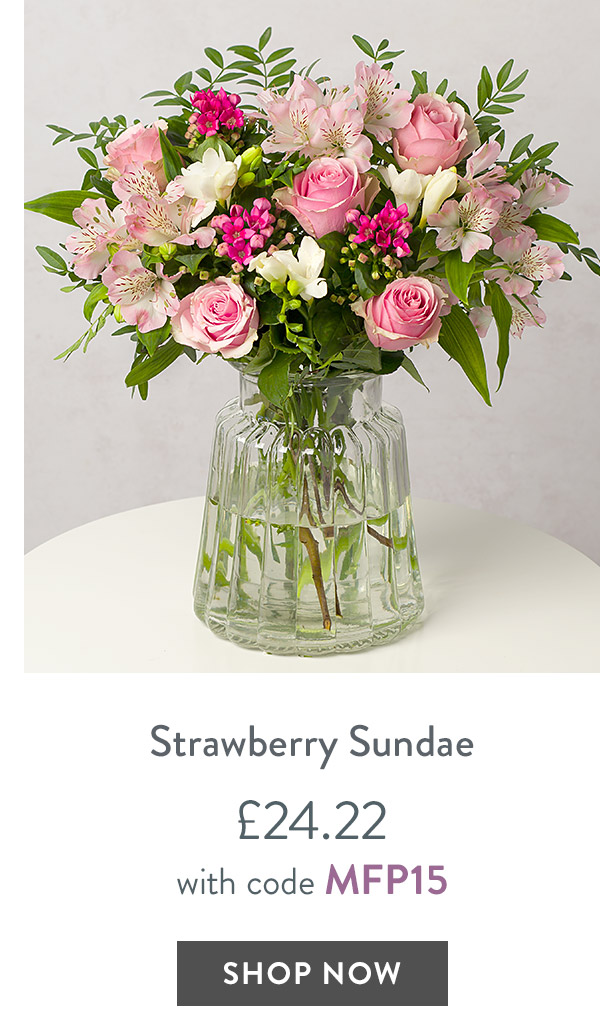 Strawberry Sundae - only &pound;24.22 with code