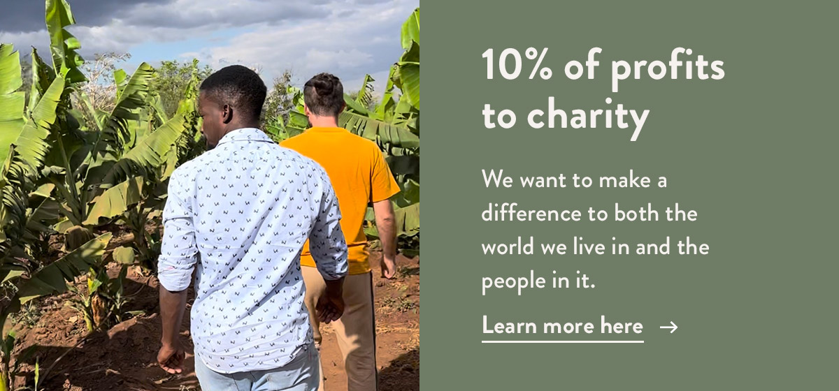 10% of profits to charity