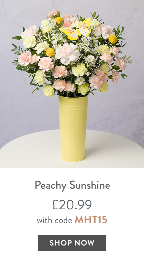 Peachy Sunshine - only &pound;20.99 with code