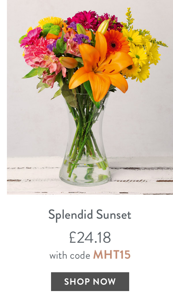 Splendid Sunset - only &pound;24.18 with code