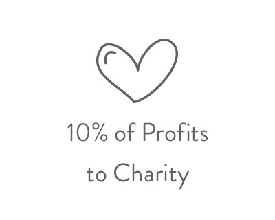 10% of Profits to Charity