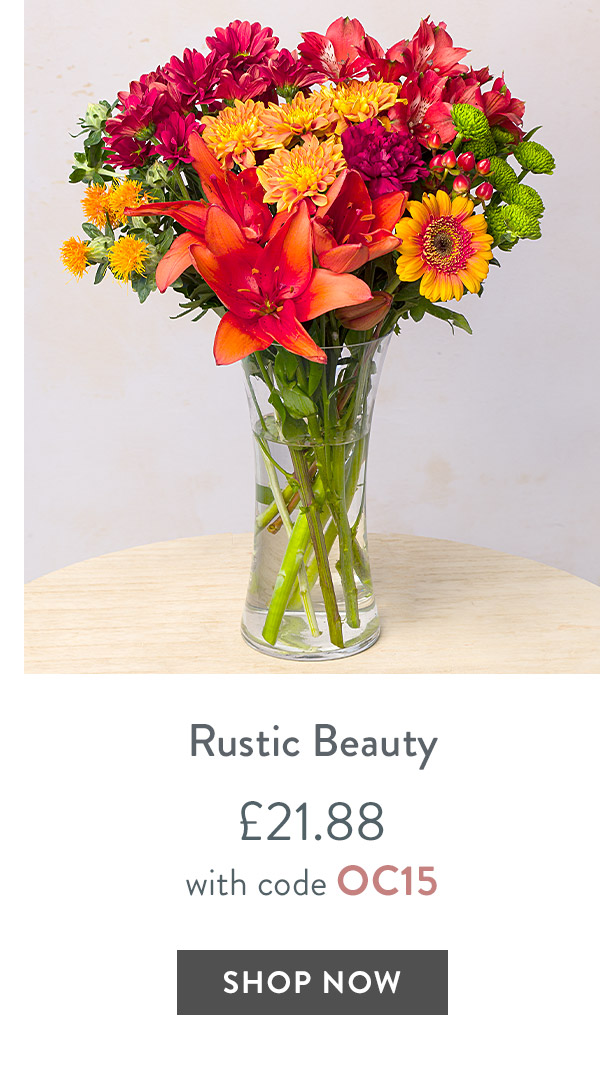 Rustic Beauty - only &pound;21.88 with code