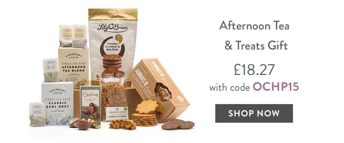 Afternoon Tea & Treats Gift - only &pound;18.27 with code