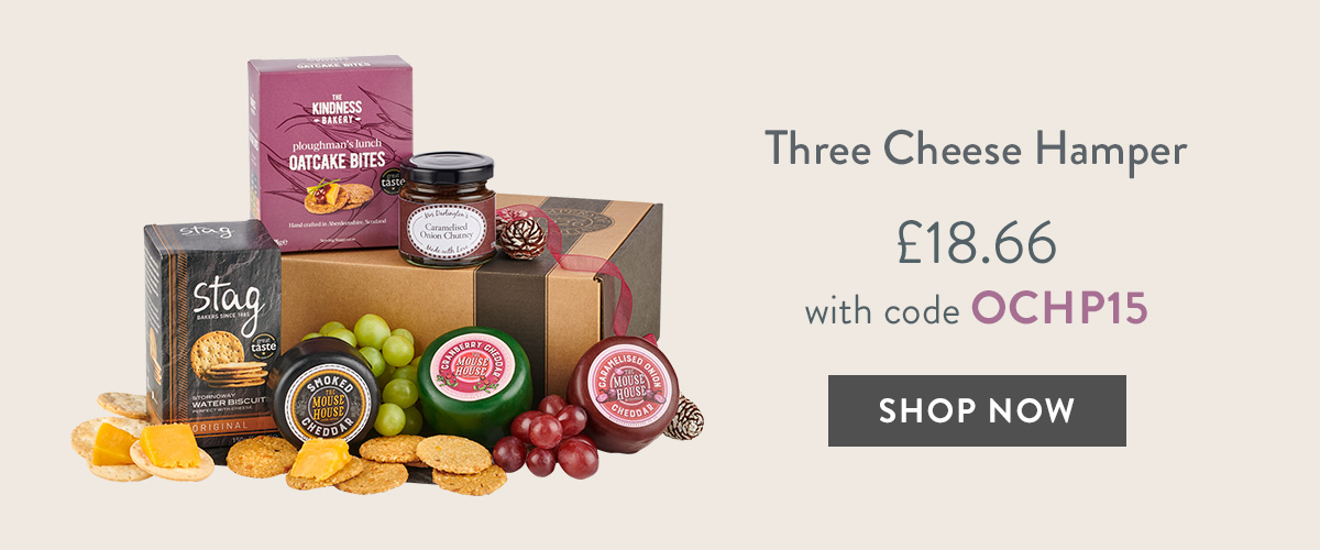 Three Cheese Hamper - only &pound;18.66 with code