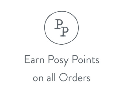 Earn Posy Points on all Orders