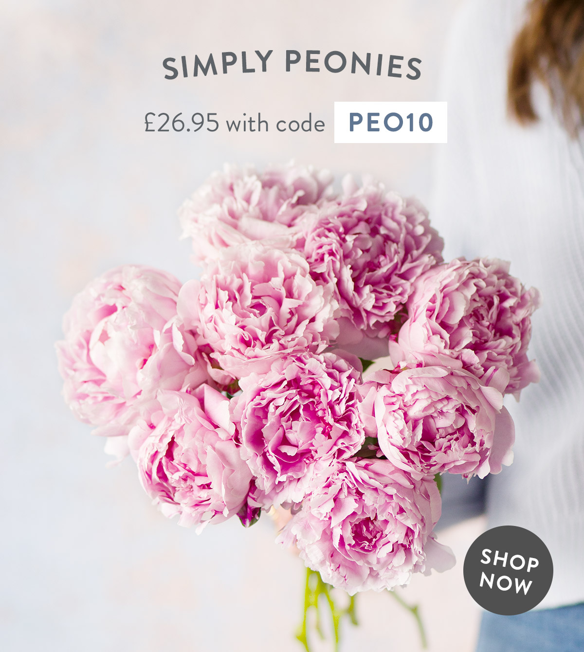 Simply Peonies - only &pound;26.95