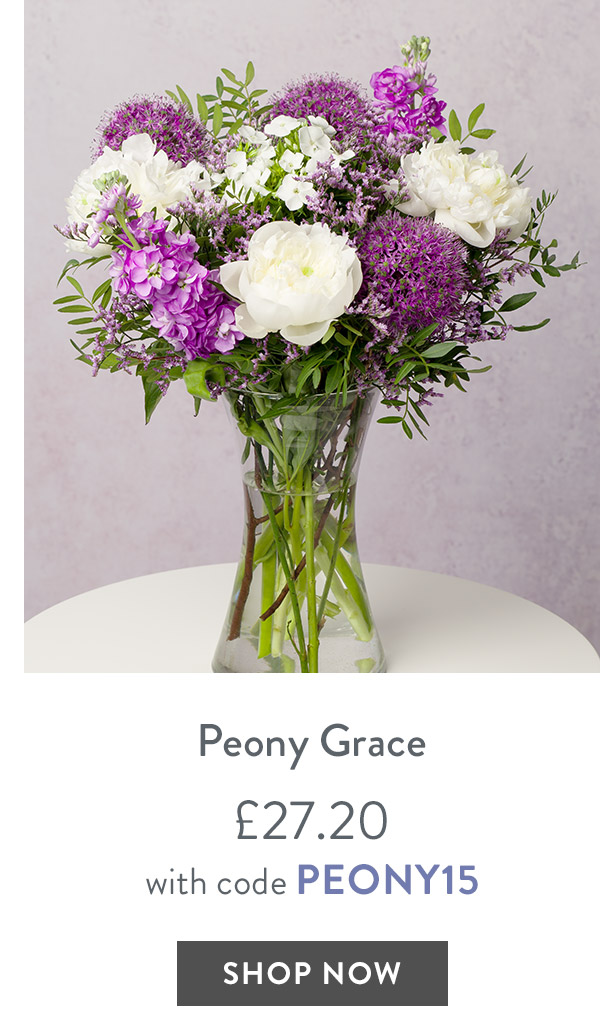 Peony Grace - only &pound;27.20 with code