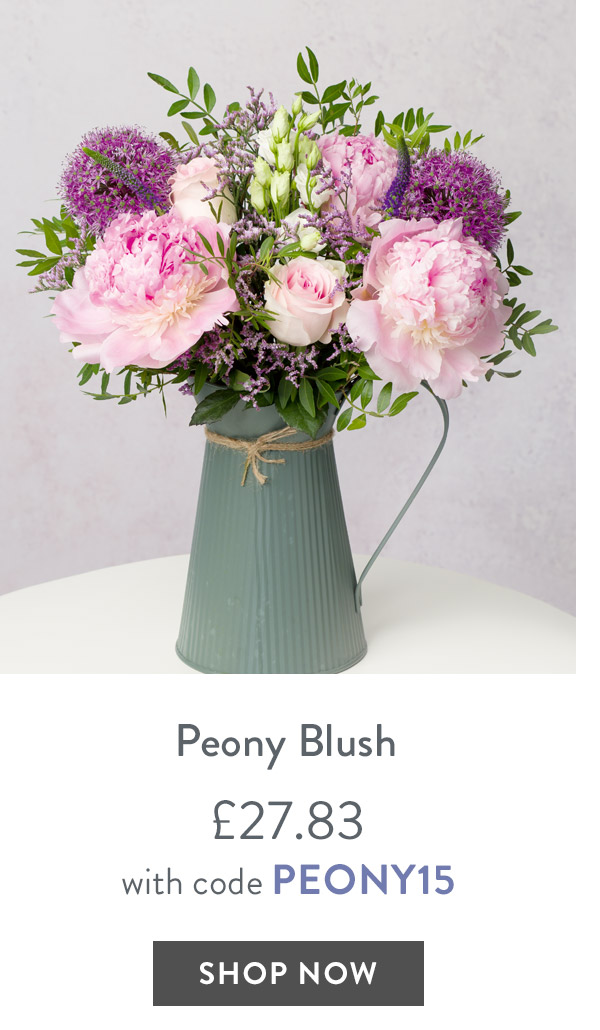 Peony Blush - only &pound;27.83 with code