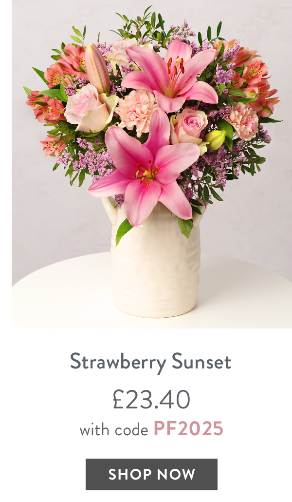Strawberry Sunset - only &pound;23.40 with code
