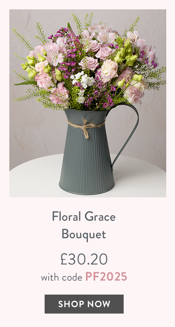 Floral Grace Bouquet - only &pound;30.20 with code