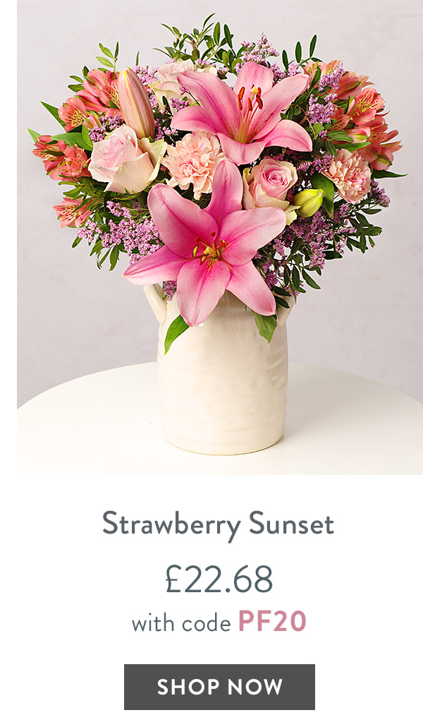 Strawberry Sunset - only &pound;22.68 with code