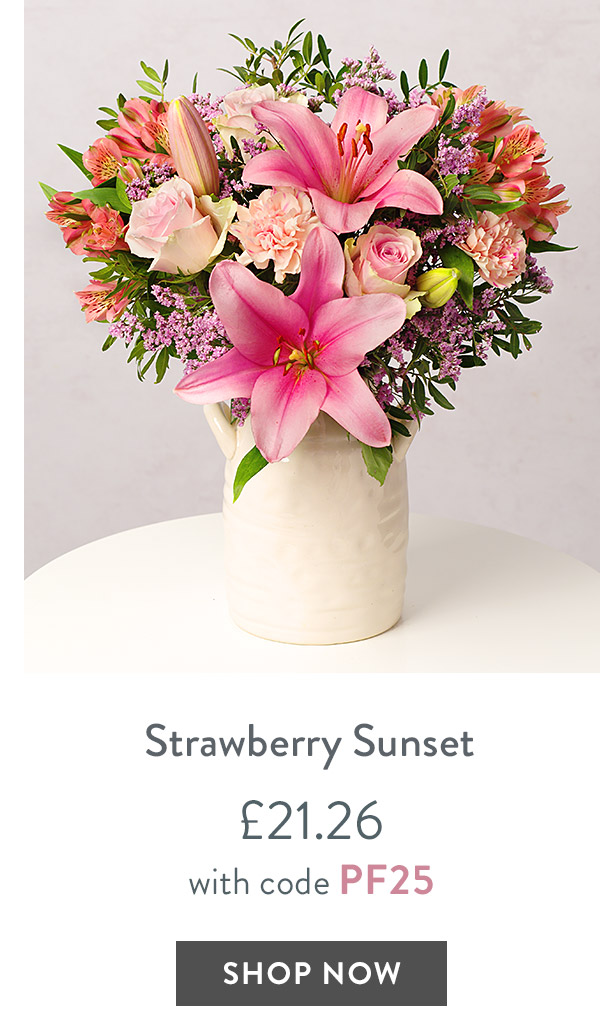 Strawberry Sunset - only &pound;21.65 with code